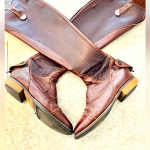 Pioneer Equestrian Tall Boots Size 38 1A